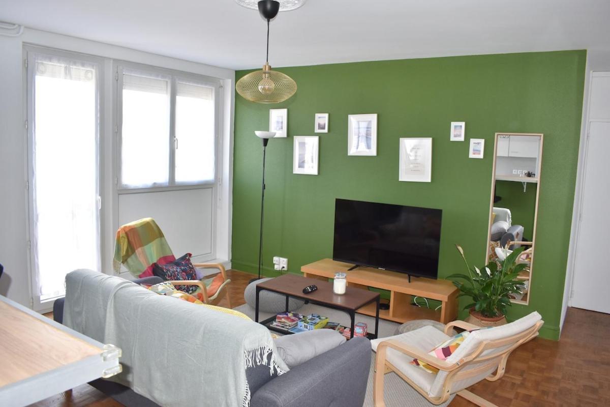 Appartement Lumineux 3 Chambres - Villeurbanne Gratte Ciel ภายนอก รูปภาพ