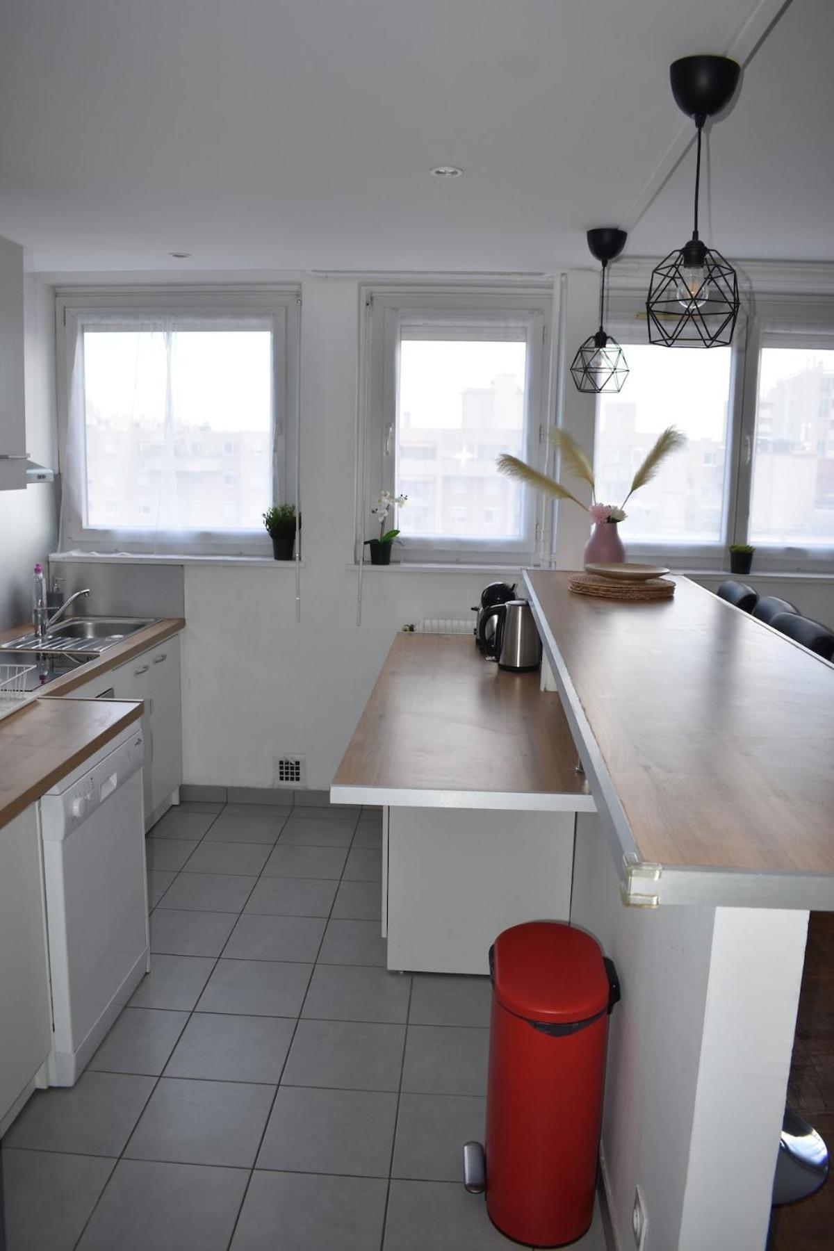 Appartement Lumineux 3 Chambres - Villeurbanne Gratte Ciel ภายนอก รูปภาพ